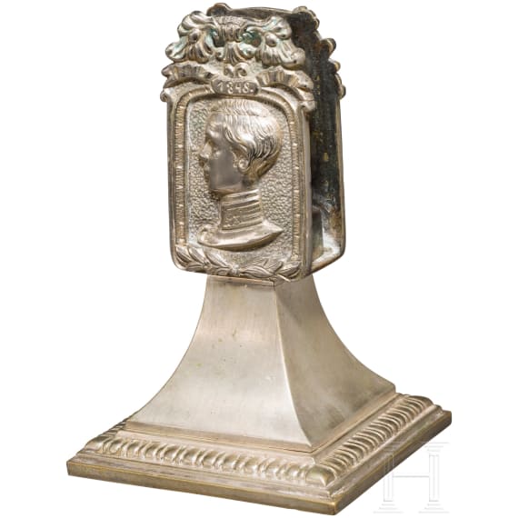 Emperor Franz Josef I. - holder for matches, dated 1898