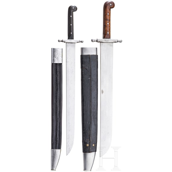 Two pioneer sabres, 19th century