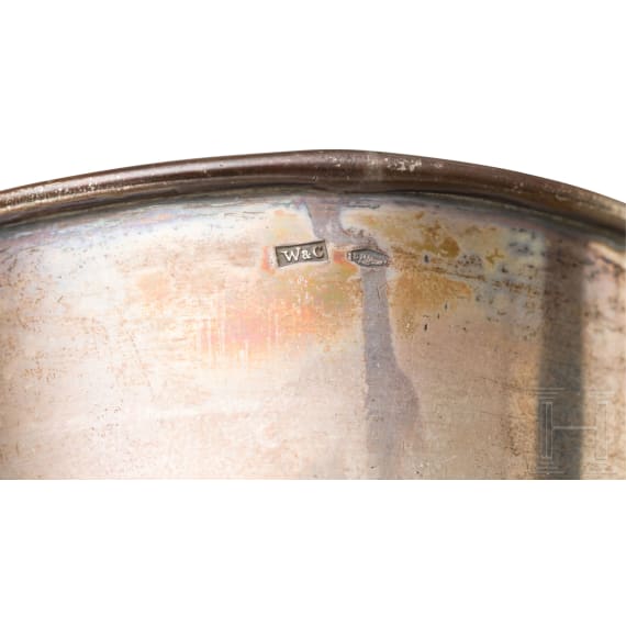 Silver cup for the imperial anniversary and federal shooting, Vienna, 1908