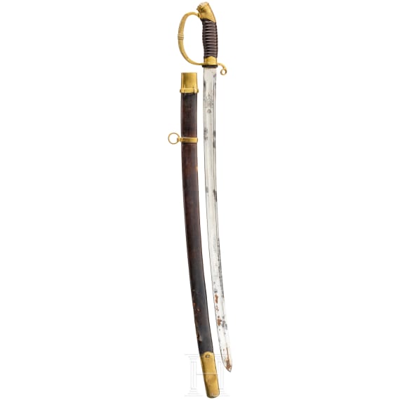 A shashka M 1909 for officers of Russian dragoons
