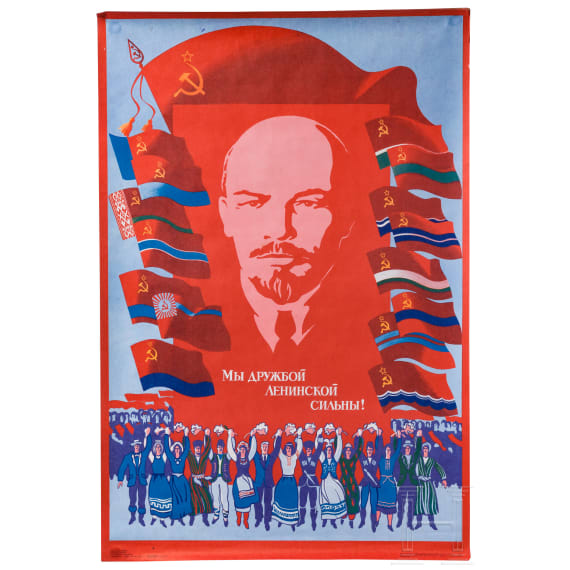 Three Lenin posters, 1980s