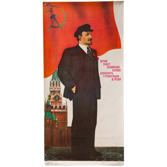 Three Lenin posters, 1970s/80s