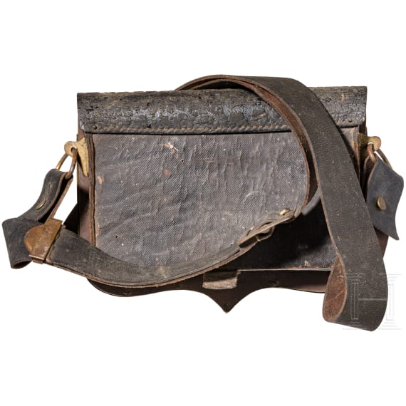 Cartouche box for a military musician, 19th century