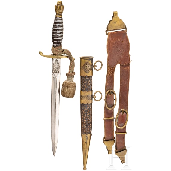 Dagger M 1939 for officers, complete with hanger and portepee, Kingdom of Yugoslavia/Serbia