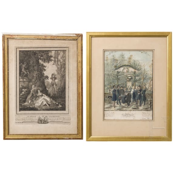 Two prints, 18th/19th century