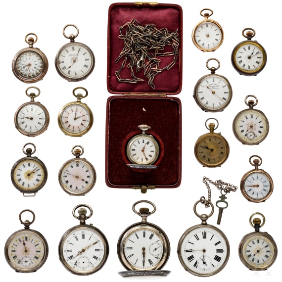 18 pocket watches