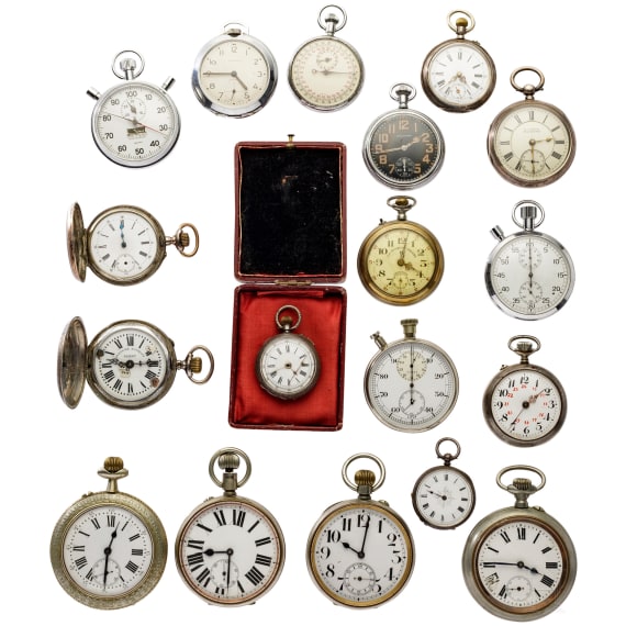 Small collection of watches and spare parts