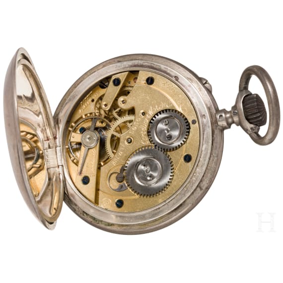 A digital watch, Swiss maker "Cort&eacute;bert Watch Co"