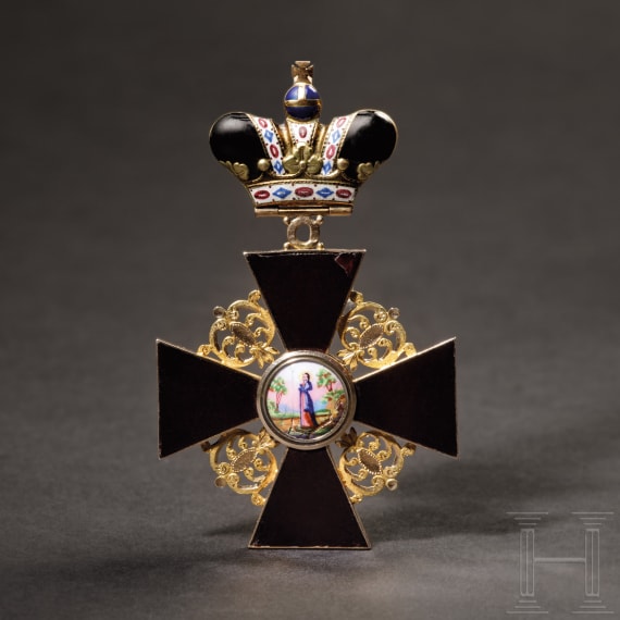 St. Anna-Orden, Kreuz 1. Klasse mit Krone, datiert 1867
