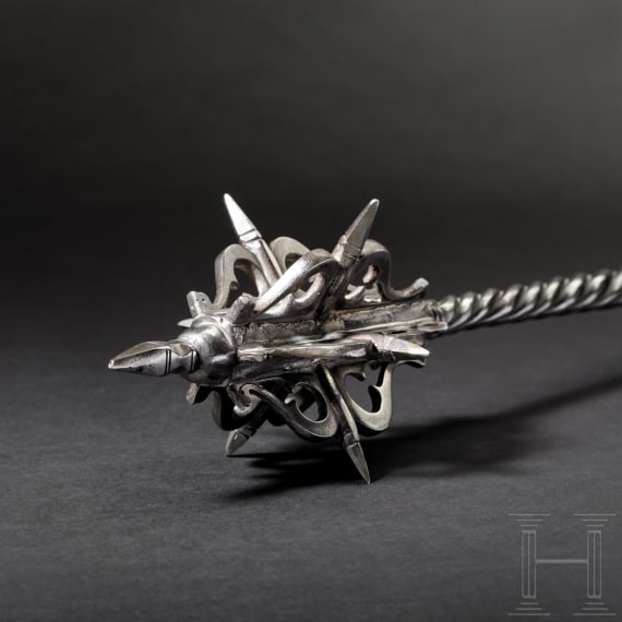 A late-Gothic mace, Historicism in style around 1510/20