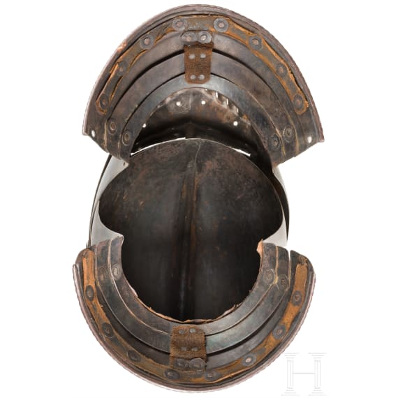 A close helmet, historicism in the style around 1600