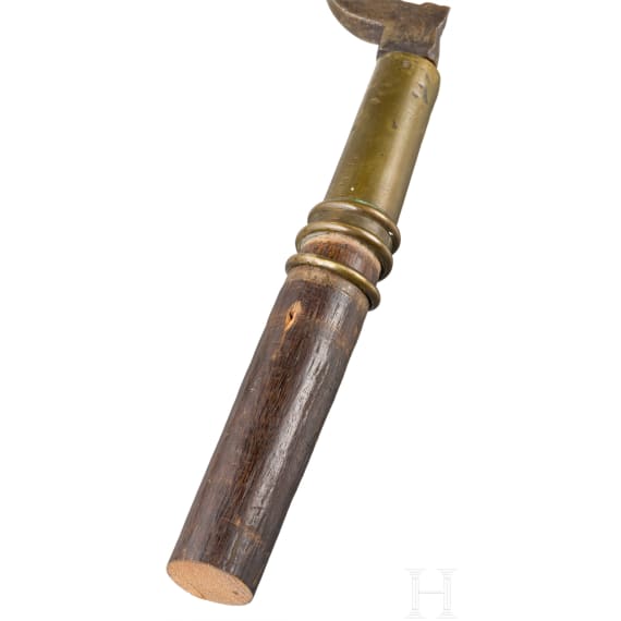 Stangenwaffe der Dayak, Borneo, Indonesien