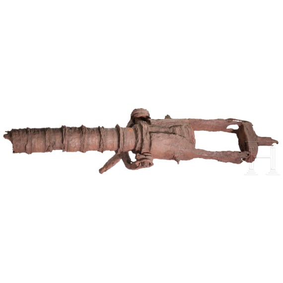 A German/Italian Gothic breech-loading cannon (rail cannon), circa 1500