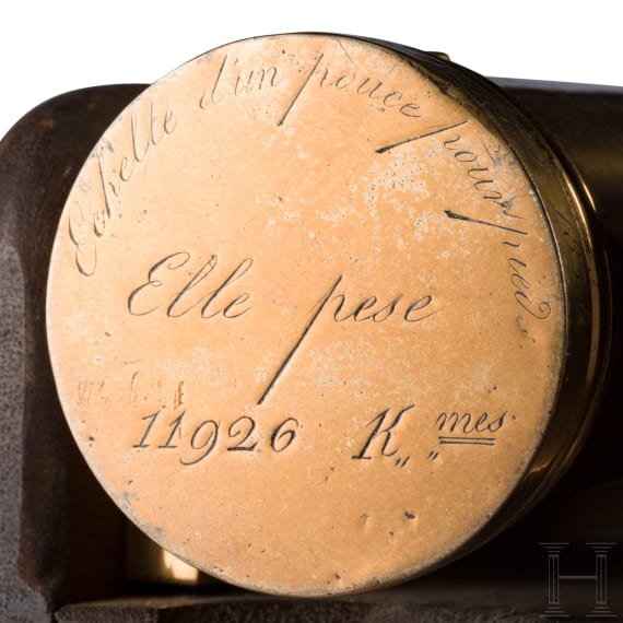 "La Consulaire", a French model canon after the monujment in Brest, after 1830