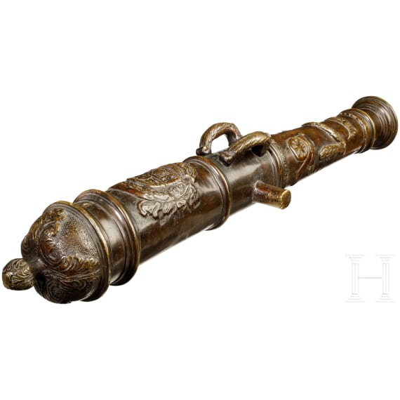 Model cannon, collector's replica in the style of the 16th century