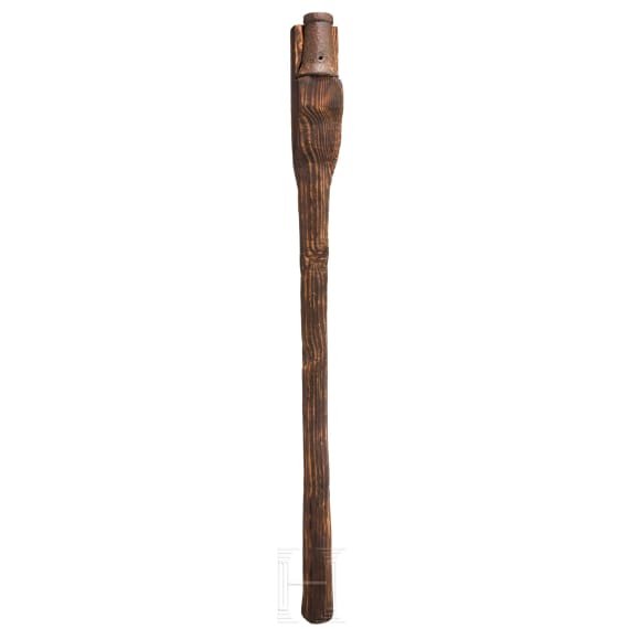A hand cannon, France, mid-15th century