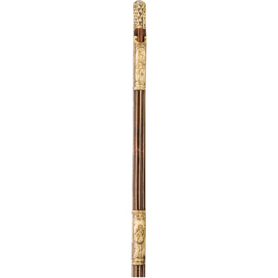 A southern German deluxe wheellock rifle with rich bone veneer, circa 1570