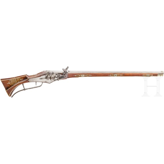 A southern German wheellock boy's carbine, presumably Nuremberg, circa 1610