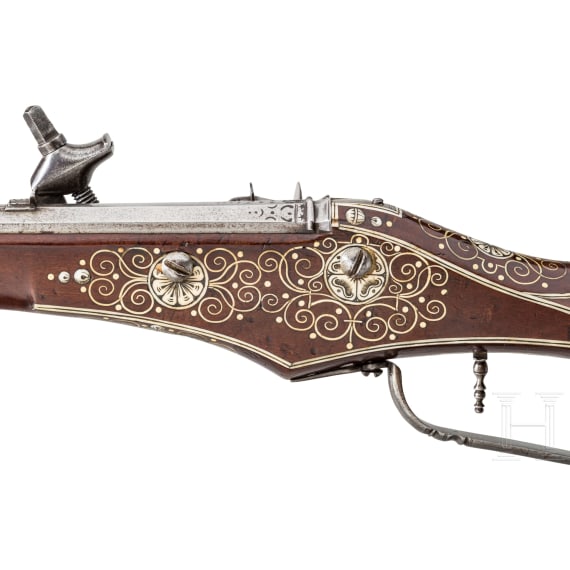 A southern German wheellock boy's carbine, presumably Nuremberg, circa 1610