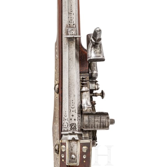 A southern German wheellock boy's carbine, presumably Nuremberg, circa 1610