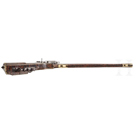 A boy's wheellock rifle, southern German, circa 1720