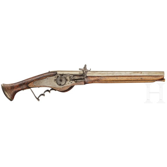 A military wheellock pistol, Nuremberg, circa 1650