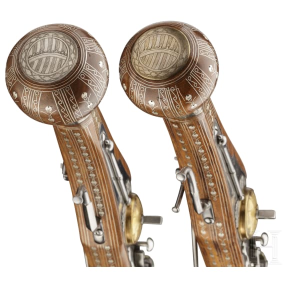 A pair of Saxon wheellock puffers in the style of circa 1570