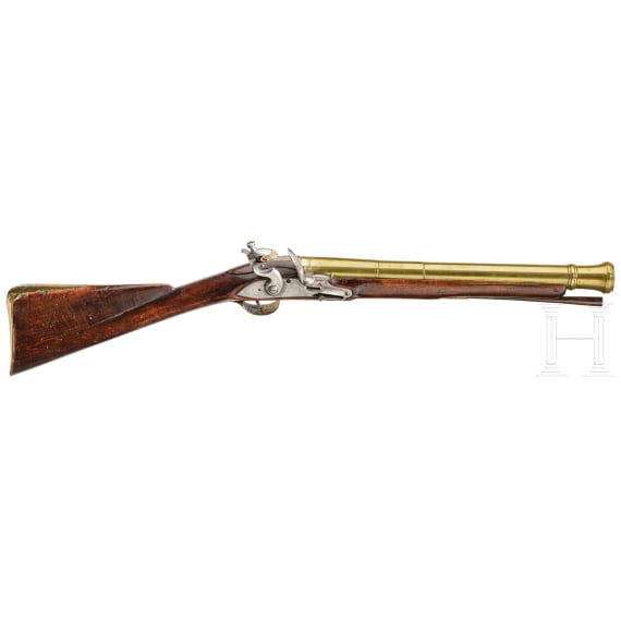 An English flintlock blunderbuss, circa 1780