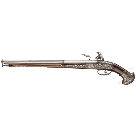 A long Brescian deluxe flintlockpistol, ca. 1680