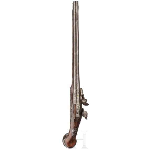 A long flintlock pistol, probably Poland or Russia, ca. 1710/20