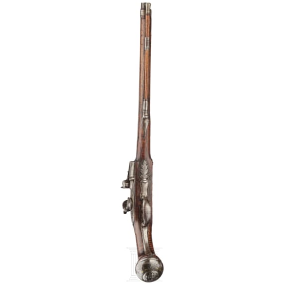 A long flintlock pistol, probably Poland or Russia, ca. 1710/20