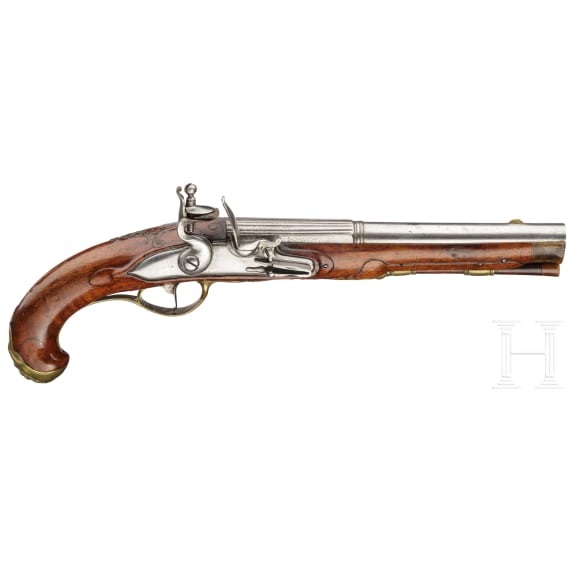 A German flintlockpistol, ca. 1760