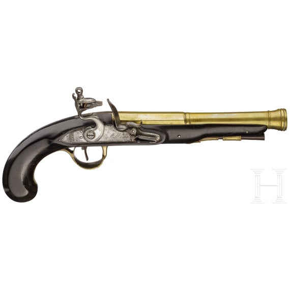 A maritime flintlockpistol by Williams in London, ca. 1790