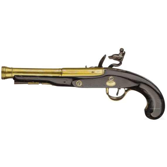 A maritime flintlockpistol by Williams in London, ca. 1790