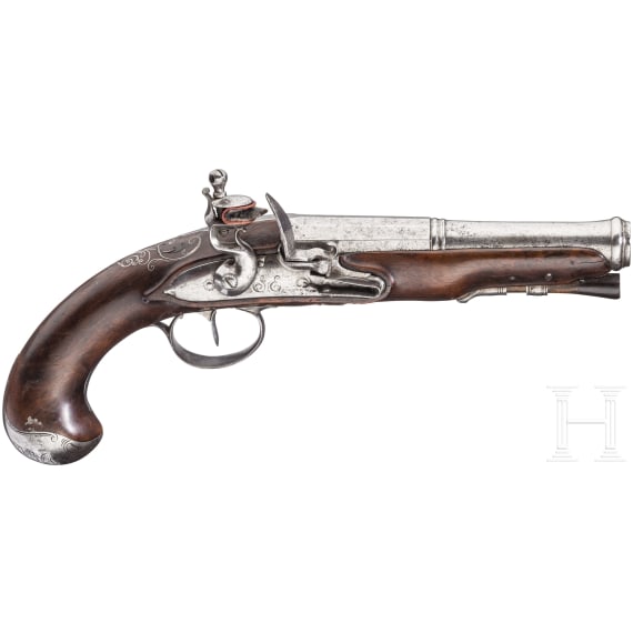 A flintlock pistol, St. Etienne, circa 1810/20