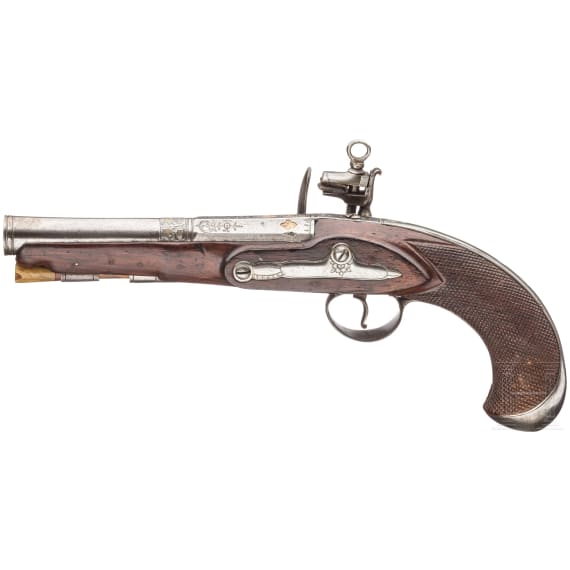 A Miquelet pistol, Pedro Aranguren, Eibar, ca. 1840