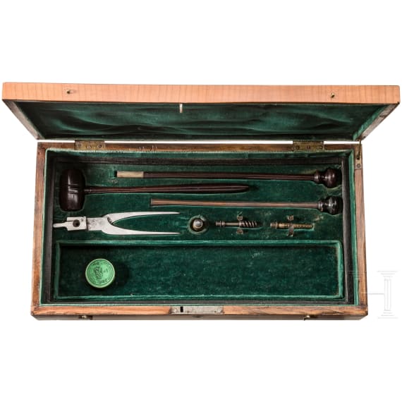 A cased pair of percussion pistols, Lebeda, Prague, circa 1840/50