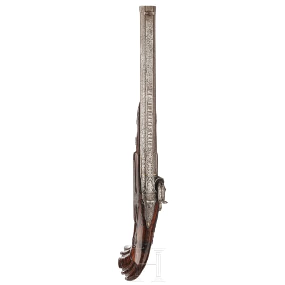 A fine percussion-pistol, Mathias Nowotny in Vienna, ca. 1850