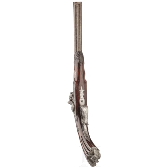 A fine percussion-pistol, Mathias Nowotny in Vienna, ca. 1850