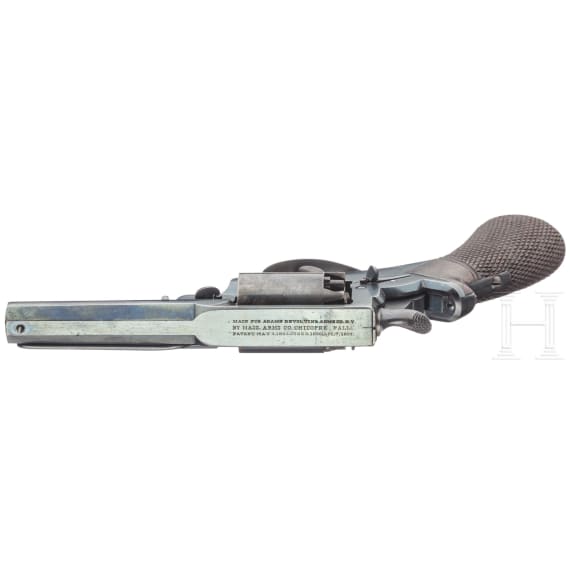 A Massachusetts Arms Co. Adams Patent Pocket Revolver