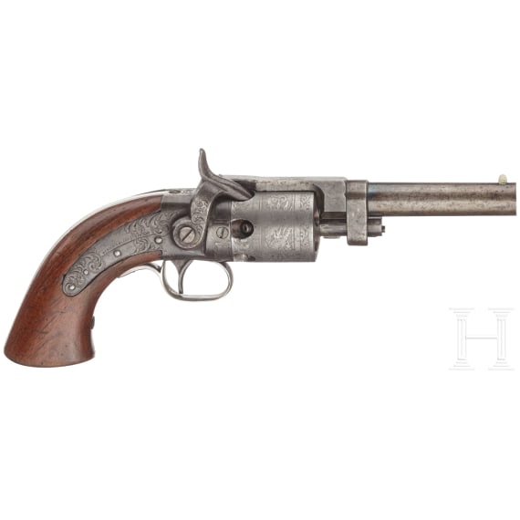 A Massachusetts Arms Co., Wesson & Leavitt Belt Revolver