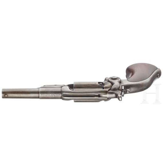 A Colt Model 1855 Sidehammer Pocket Revolver, so called "Root Model", model 5
