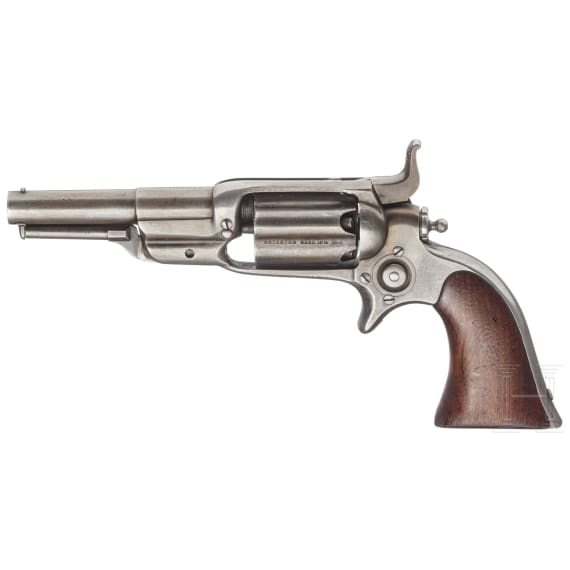 A Colt Model 1855 Sidehammer Pocket Revolver, so called "Root Model", model 5