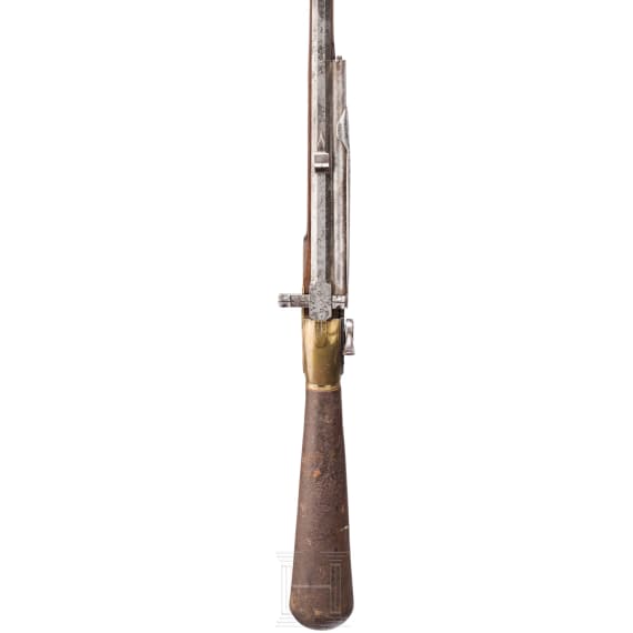 A repeating air rifle, Girardoni system, 18th century