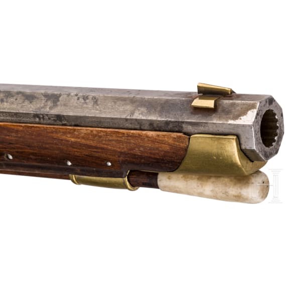 A repeating air rifle, Girardoni system, 18th century