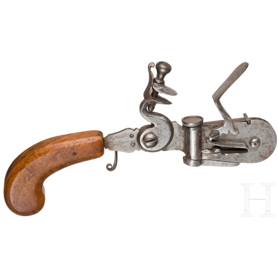 A German flintlock powder tester, circa 1800