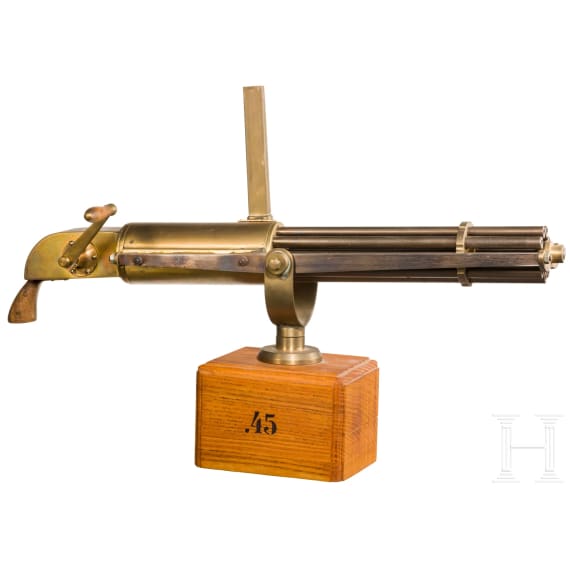 A model of a Gatling gun, 20th century