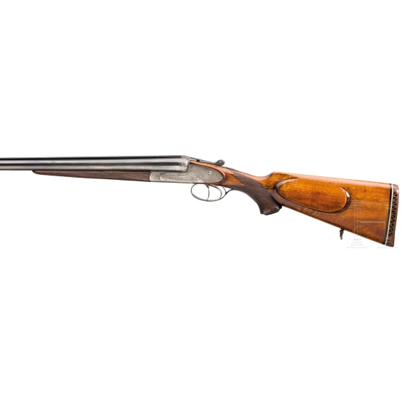 A Belgian side-by-side shotgun