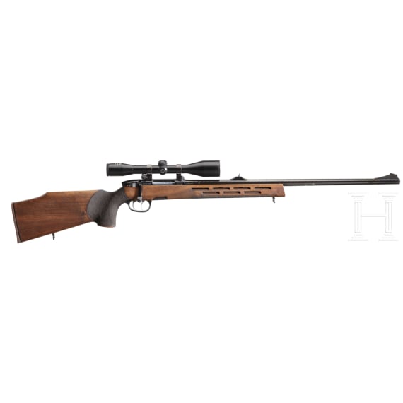 A Steyr-Mannlicher M SL with Schmidt & Bender scope