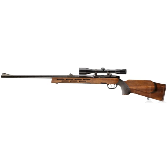 A Steyr-Mannlicher M SL with Schmidt & Bender scope